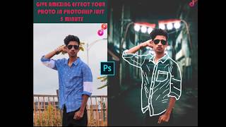 !! GIVE INVISIBLE CLOTHE EFFECT,CHANGE BG & MOODY EFFECT IN PHOTOSHOP HINDI !! BY BACHELOR BOY !! screenshot 5