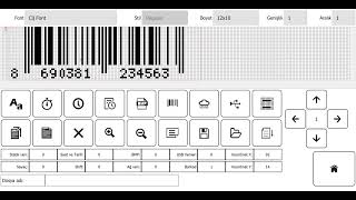 EAN 13 Barkod Ekleme-Smartech Ci8550 screenshot 3