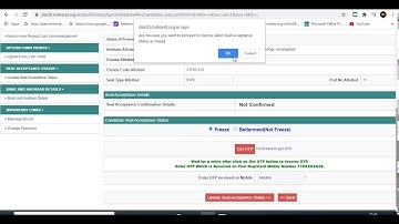 Complete Seat Acceptance Procedure FOR Direct Second Year Engineering Part-2 ( Freeze / Betterment )