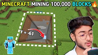 I Mined 100,000 Blocks in Minecraft PE 🔥 | Minecraft PE Survival Series #13