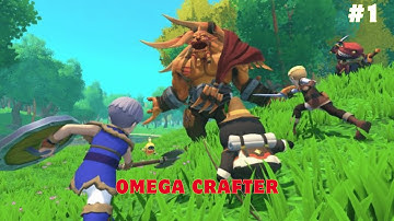 Omega crafter the beginning  #1 (Open World, Survival, Action, RPG, Building 2024)