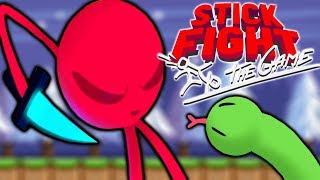 Подрались со Снейком в Stick Fight The Game