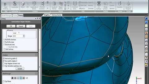 Geomagic Studio - AutoSurface (low res)