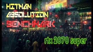 Hitman Absolution Benchmark rtx 2070 super ,i7 ,16 gb ram #testing #gameplay #benchmark