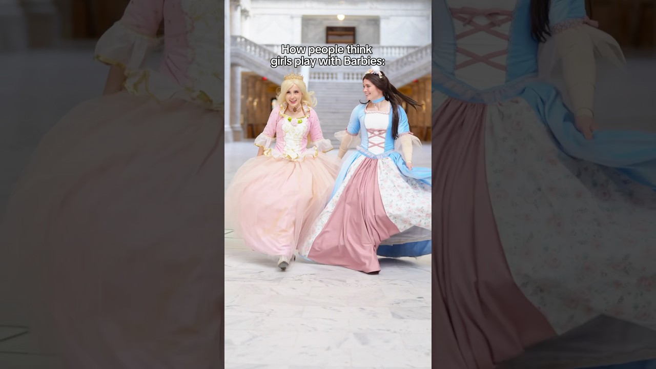 ⁠@Athena_grimes and I can attest to this 💕🧚🏻‍♀️✨👑🥰 #barbie #princessandthepauper