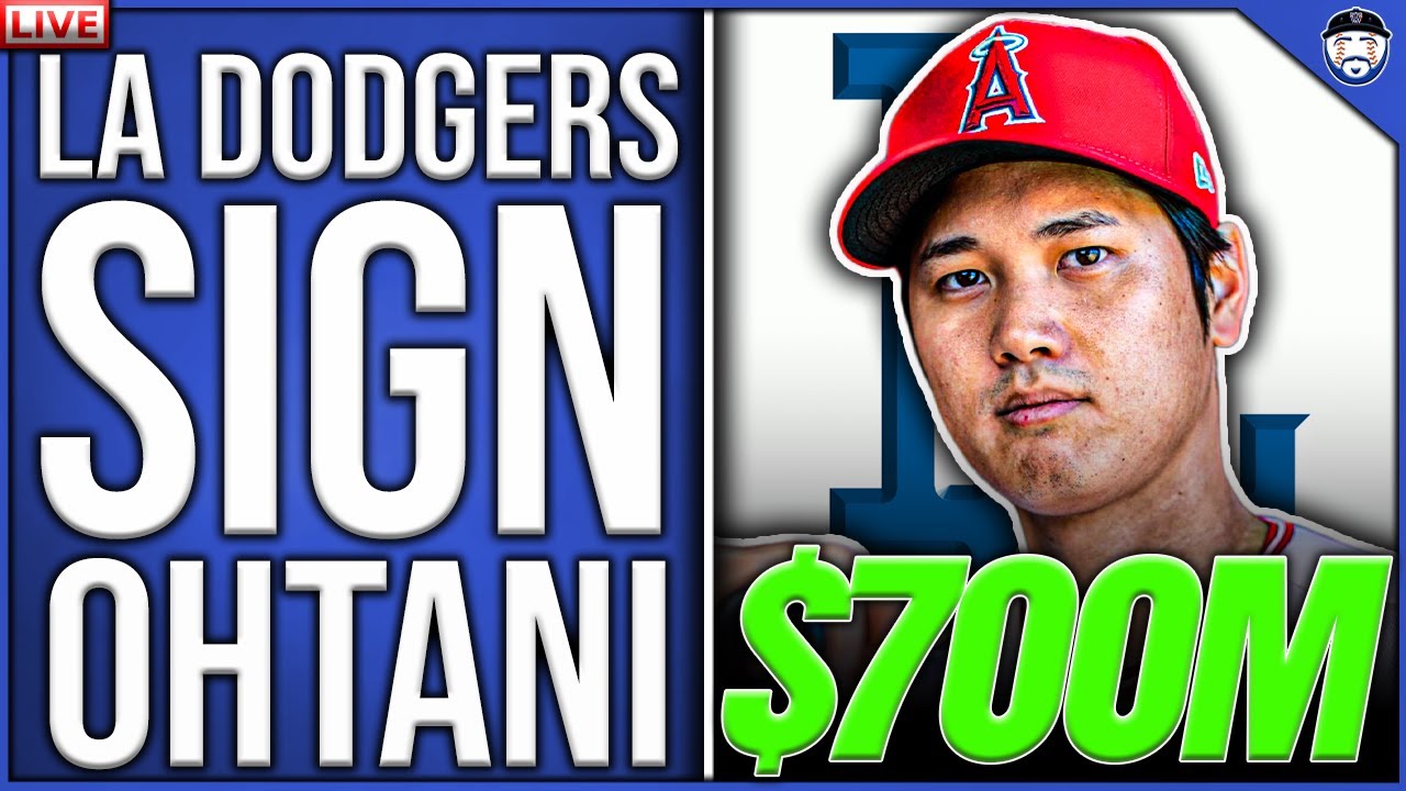 BREAKING NEWS: DODGERS SIGN SHOHEI OHTANI FOR $700M! - YouTube