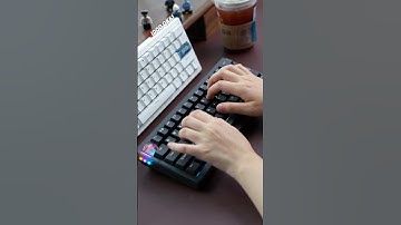 Cidooqk61 #tech #asmr #typing  #keebs #cidoo #cidookeyboard #mechkeys #officeessentials