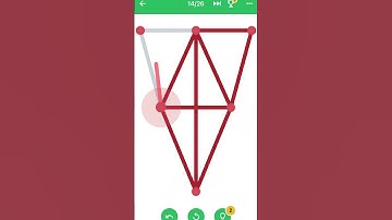 1LINE –One Line with One Touch Level #14 || #game #shorts #1line