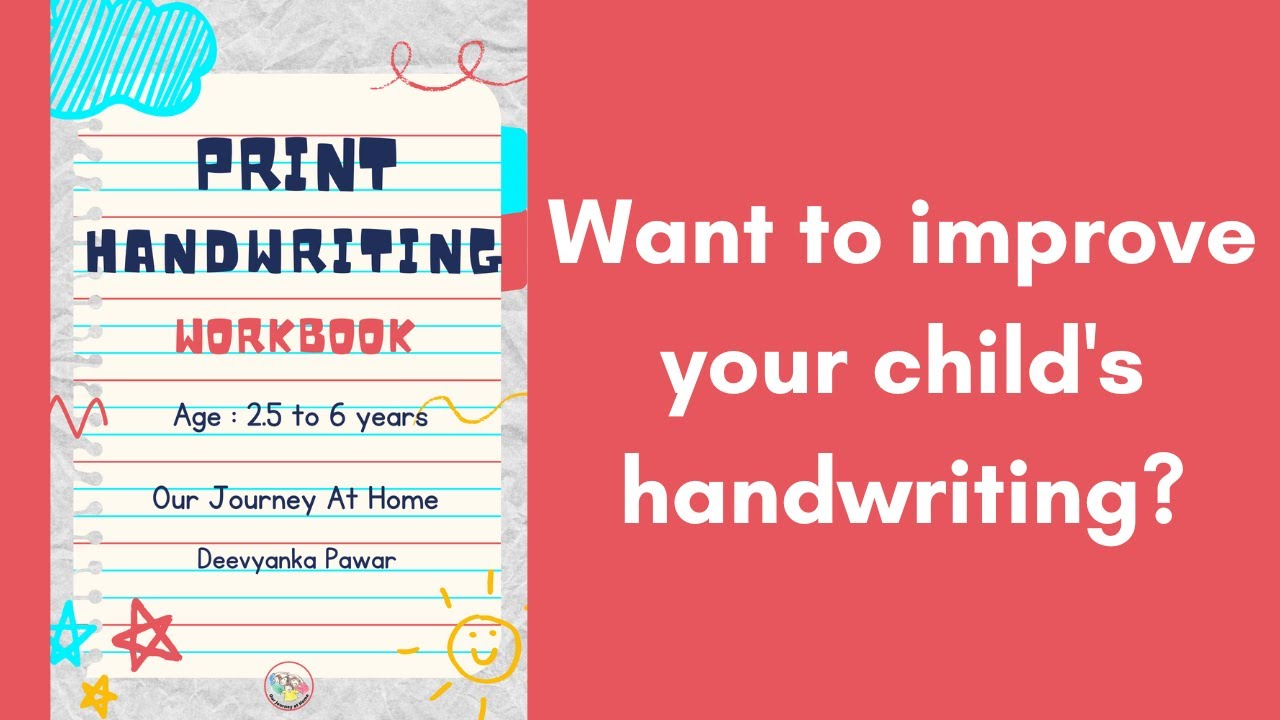 Print Handwriting Workbook | How to teach handwriting to kids | Improve ...