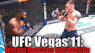 UFC Vegas 11 (Colby Covington vs Tyron Woodley): Reaction and Results