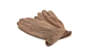 Cire by Grandoe Black Hawk Deerskin Gloves - Fleece Lined (For Men) screenshot 4