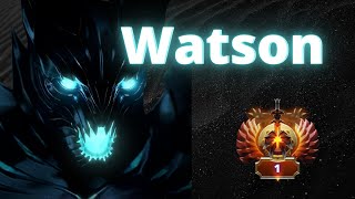 ТОП 1 УНИЧТОЖАЕТ 10K AVG! ВАТСОН на ТЕРРОРБЛЕЙДЕ - Watson Terrorblade DOTA 2