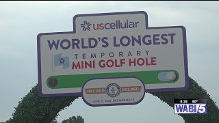 Record-breaking mini golf hole coming to Bangor