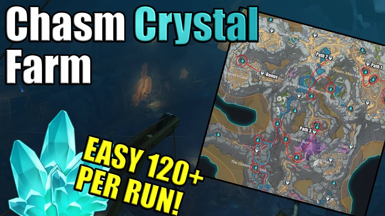 Best Chasm Crystal Farm | 120+ per/10mins