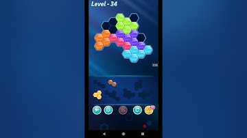 BLOCK HEXA PUZZLE LEVEL 34 ANSWERS AMATEUR LEVEL PACK