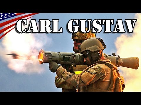 カールグスタフm3 84mm無反動砲の発射訓練 Carl Gustav M3 84mm Recoilless Rifle Fire Training Youtube