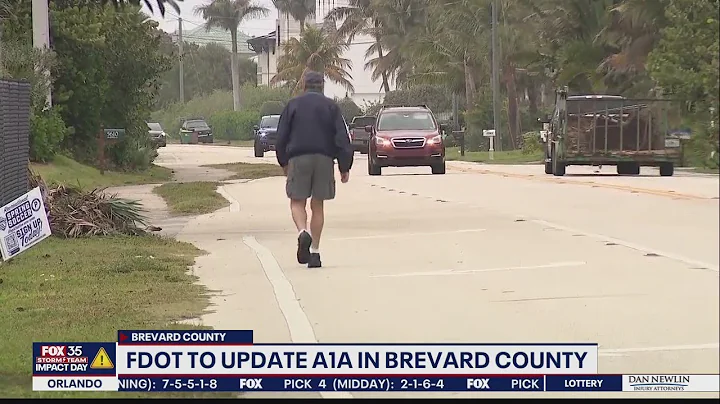 FDOT to update A1A in Brevard County to improve pedestrian safety