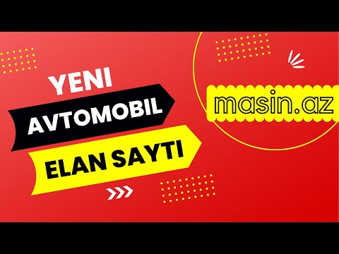 Maşın elanı yerləşdirmək / Masin.az