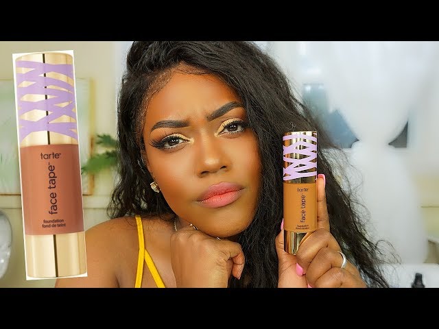 NEW Tarte Face Tape Foundation Review | Dark Skin