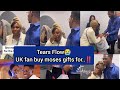 Moses bliss surprise gift🎁🎉  Heart touching moment a fan knelt down &amp; gifted Moses bliss in the UK.