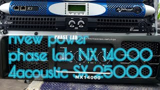 Unboxing Power 4acoustic Sx 25000 U0026 Nx 14000 rivew Spek