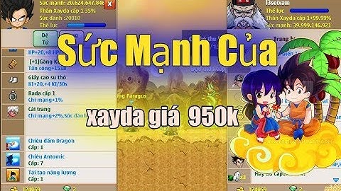 Ngọc Rồng Online - Sức Mạnh Khủng Khiếp Của Ac Giá 950k - Mua Ac Quất Hè