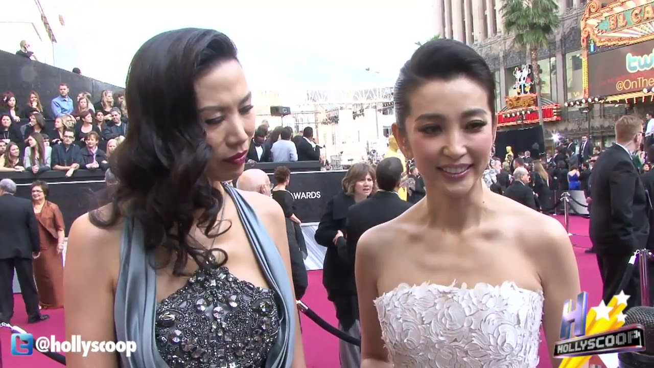 Wendi Murdoch at the Academy Awards