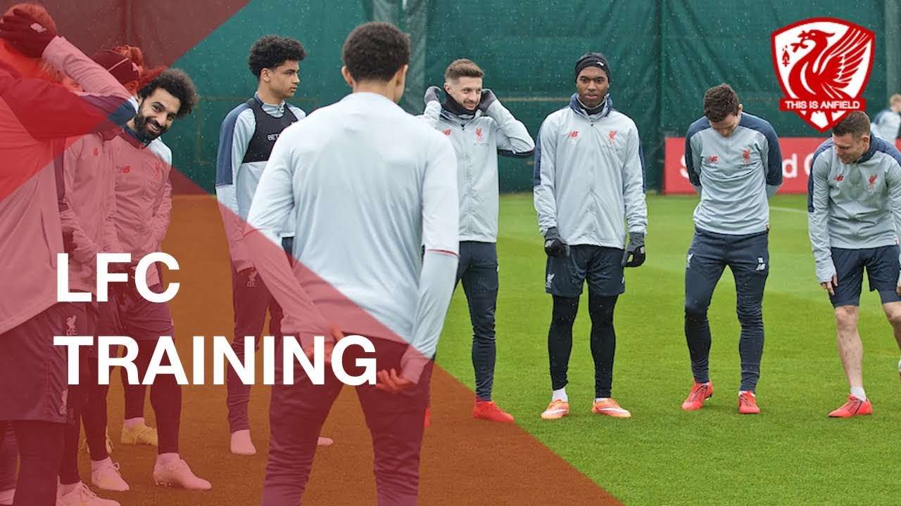 Liverpool Fc Training Feat Gomez Salah And Mane Youtube