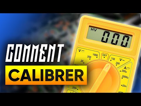 Vidéo: Comment Calibrer Un Multimètre