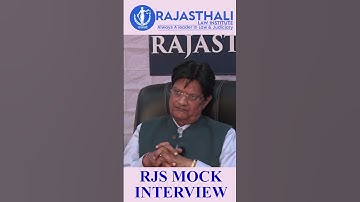 RJS MOCK INTERVIEW | RAJASTHALI LAW INSTITUTE JAIPUR #judiciary #rjs2024 #interview