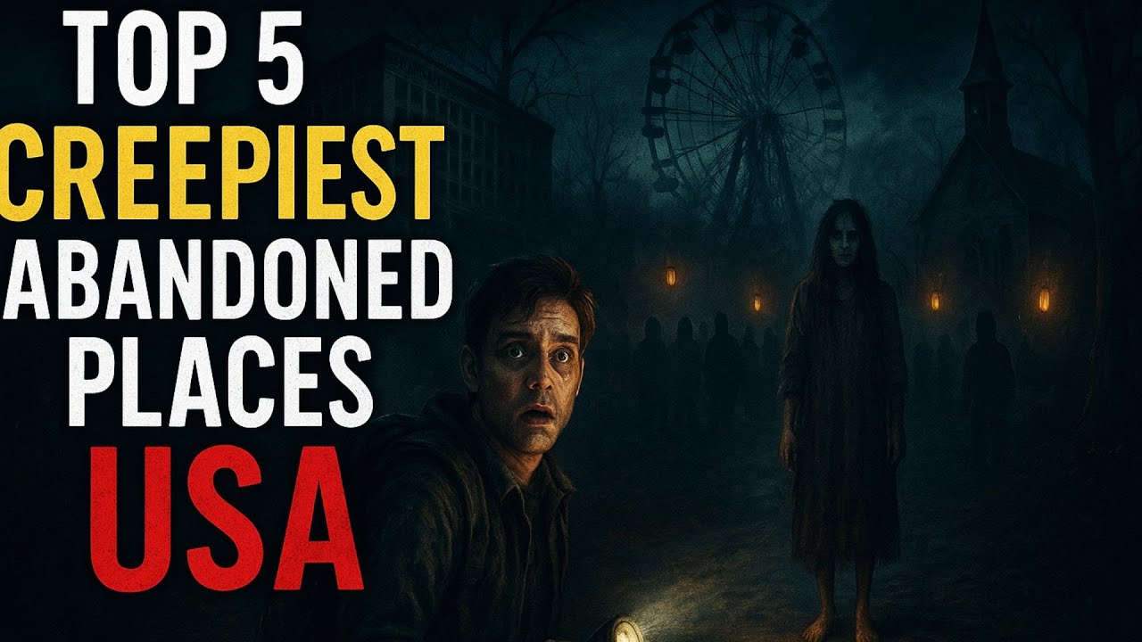 “Top 5 Creepiest Abandoned Places in the USA That You Should Never Visit Alone”