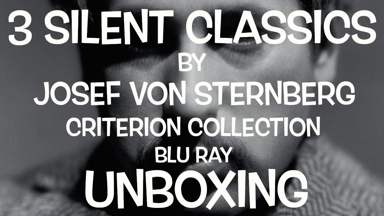 3 Silent Classics by Josef von Sternberg Criterion Collection Blu