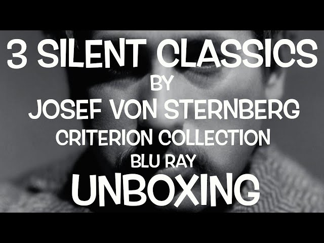 3 Silent Classics by Josef von Sternberg Criterion