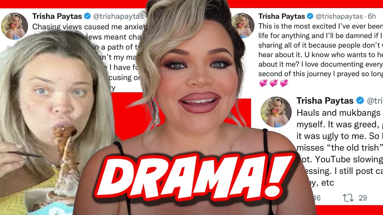 TRISHA PAYTAS CLAPS BACK AT FAN & CONTRADICTS HERSELF! YouTube