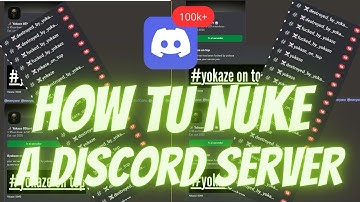 HOW TO NUKE A DISCORD SERVER WORKING 2025 BEST FREE RAID BOT