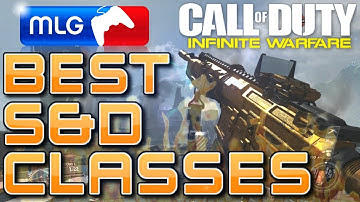 Best Competitive Classes for SND in COD IW! #2 (Infinite Warfare MLG Classes / Class Setups)