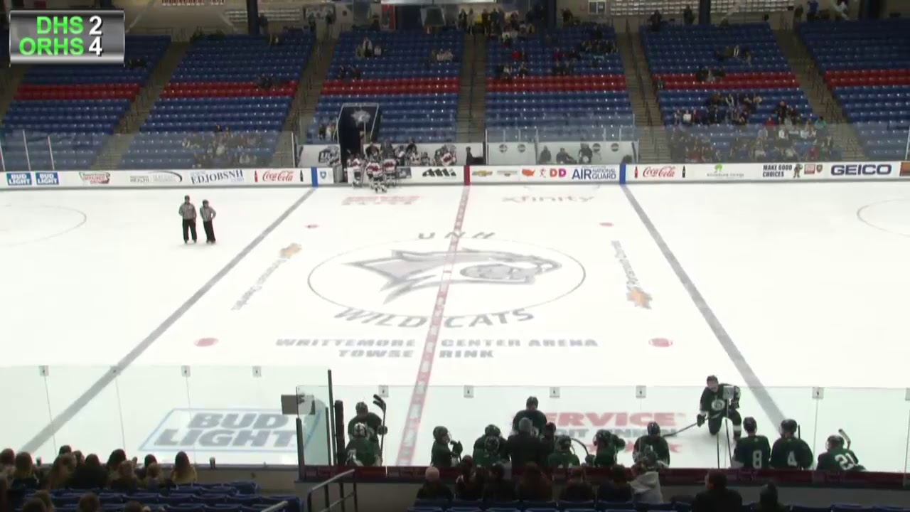 Watch Live! Dover vs. Oyster River Hockey YouTube