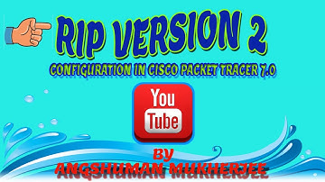 How to configure Rip Version 2 using Cisco Packet Tracer 7.0|| RIPV2 ||CCNA 200-301