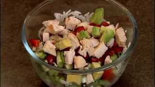 Japanese Chicken and Rice Salad