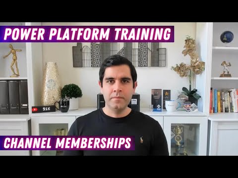 Power Platform Training & more with Reza Dorrani Channel Memberships