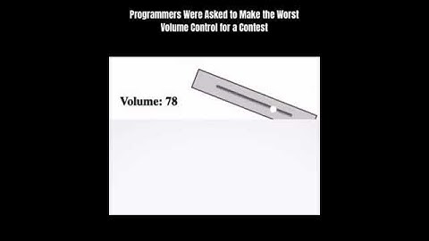 A group of programmers asked to program worst volume control #technology #funny #ai #japan #india