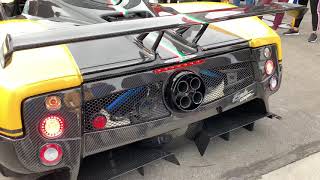 Pagani Zonda Cinque Startup And Rev By The Stradman
