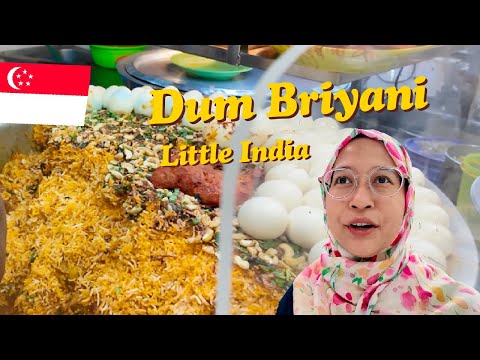25kg of Rice, 20kg of Meat Every Morning - DUM BRIYANI at Tekka Centre | Singapore Eats Ep7