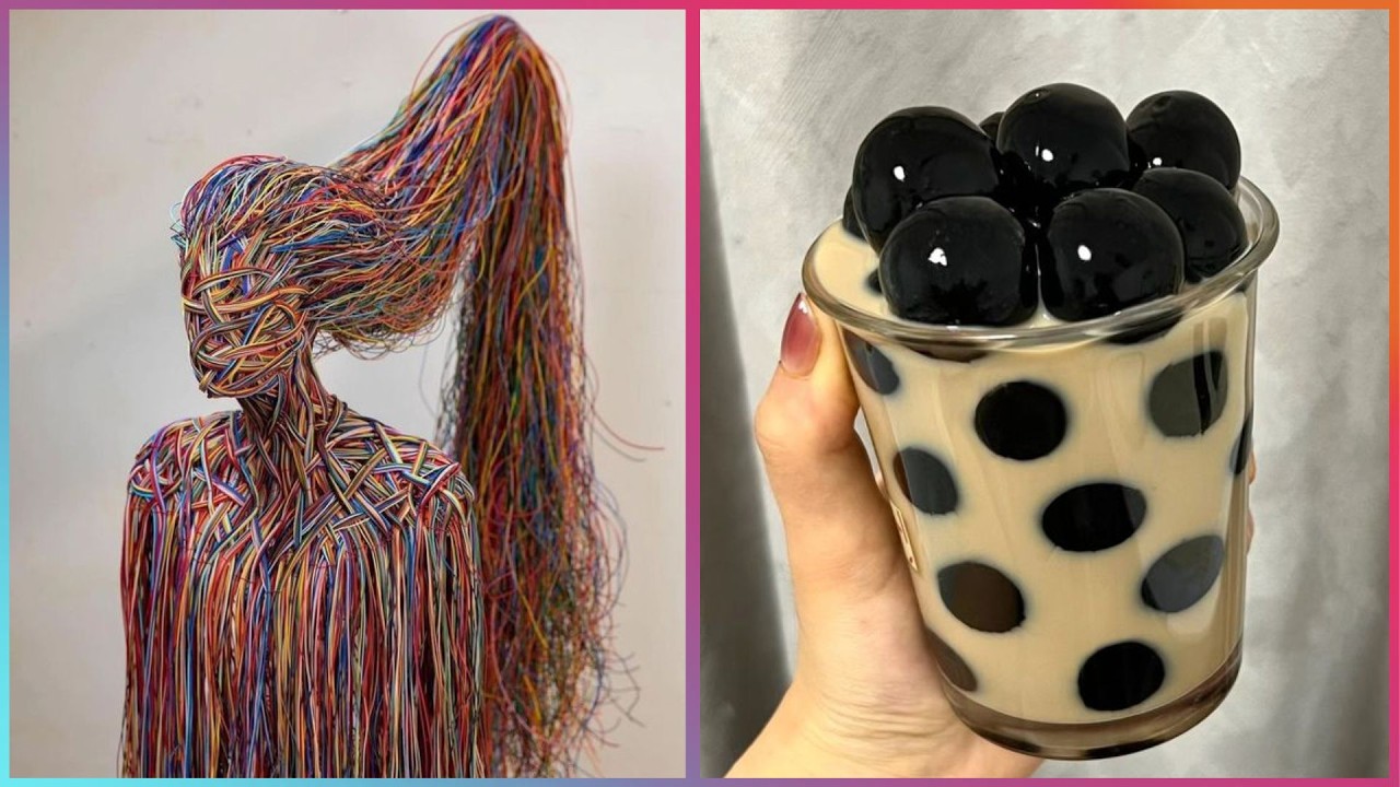 Занятное Искусство Которые Поможет Расслабиться Перед Сном | УДИВИТЕЛЬНЫЙ ТАЛАНТ ▶17