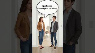 Can You Wait Outside? 🚪 | Easy English Conversation (B1 Level)