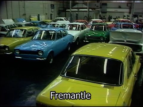 1970s Cars | Ford Cars | Bespoke Cars | Ford Factory | Production line | Drive in | 1973
