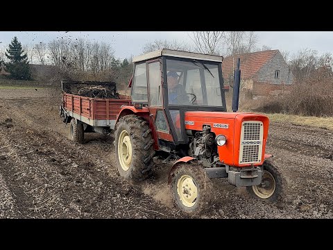 Ursus c360 3p rozrzutnik obornika czarna białostocka 3,5t 