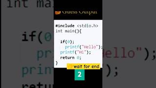 🤔 Guess Output challenge | #guess #coding #codingchallenge #viral #shorts #trending #puzzle #problem