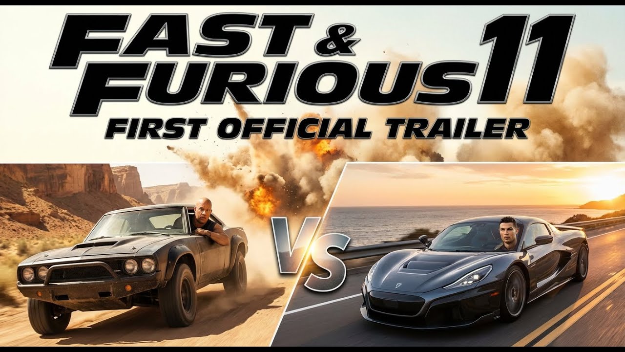 FAST & FURIOUS 11 (2026) - First Official Trailer | Vin Diesel & Cristiano Ronaldo | The Final Ride