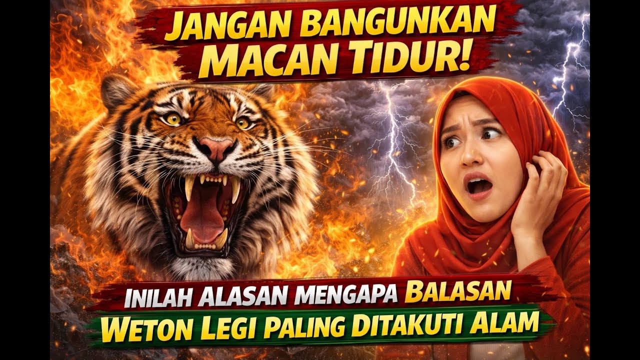 Jangan Bangunkan Macan Tidur! Inilah Alasan Mengapa Balasan Weton Legi Paling Ditakuti Alam